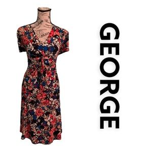 George Floral Set With Skirt And Shirt Size XXL